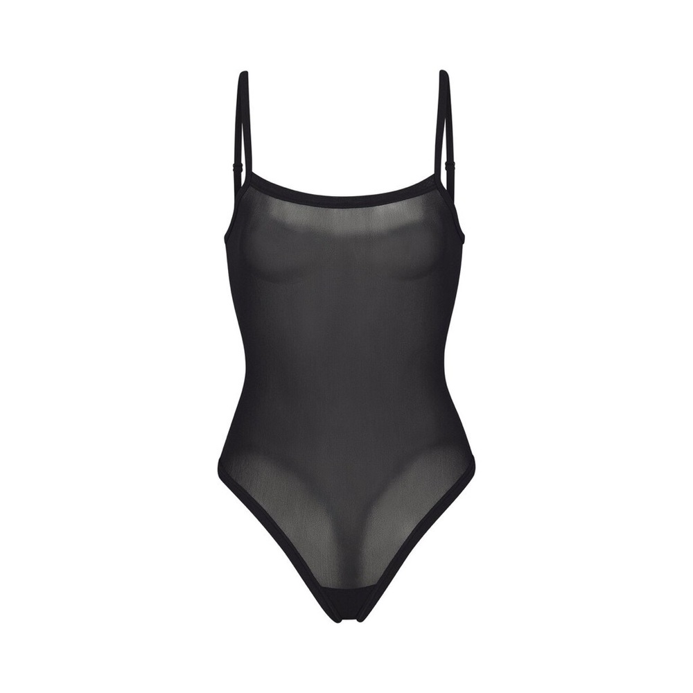 Skims Summer Mesh Strappy Bodysuit
